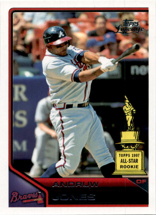 2011 Topps Lineage #198 Andruw Jones Atlanta Braves