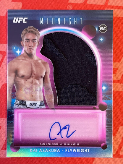 2025 Topps Midnight Rookie Relic AutographR #RRR-KA Kai Asakura