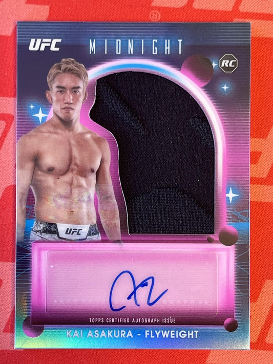 2025 Topps Midnight Rookie Relic AutographR #RRR-KA Kai Asakura