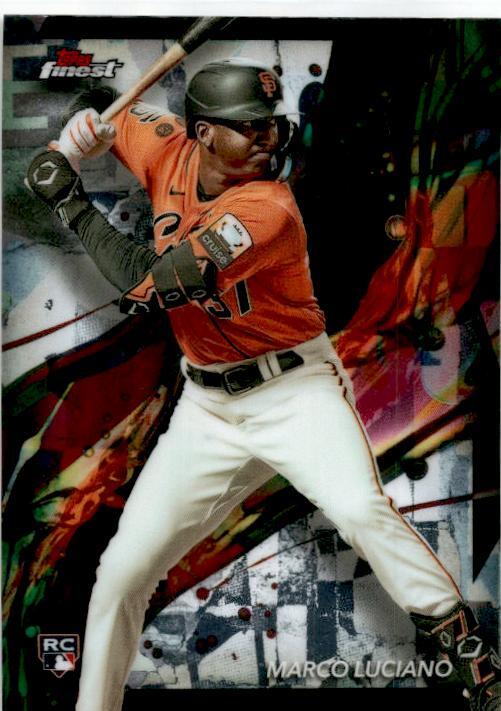 2024 Finest #42 Marco Luciano Rookie San Francisco Giants