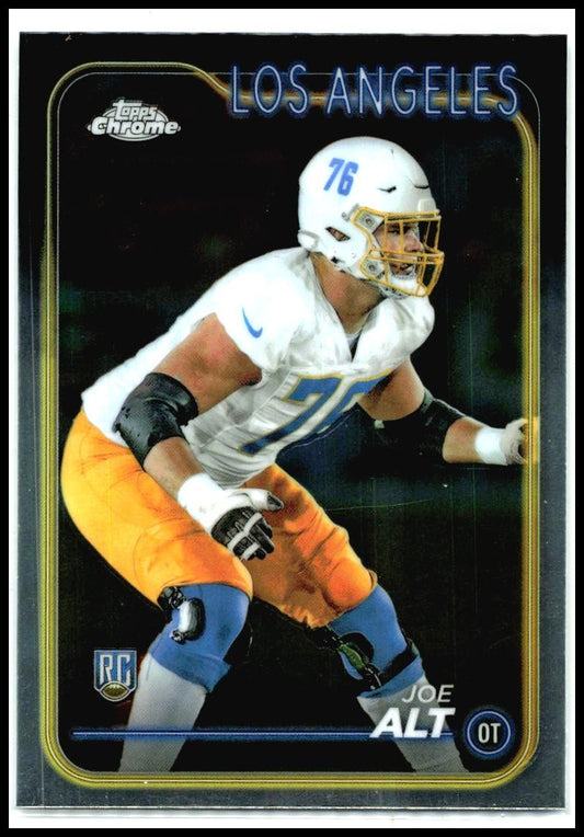 2024 Topps Chrome #237 Joe Alt Rookie Los Angeles Chargers