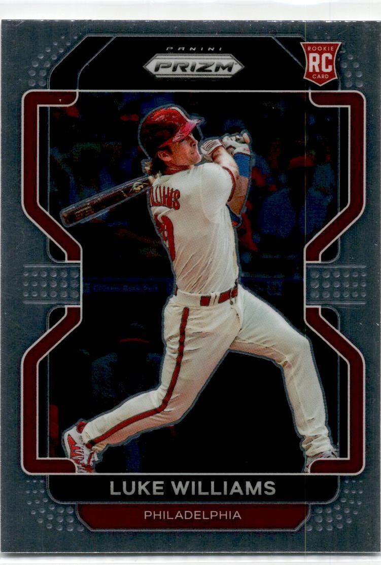 2022 Prizm #37 Luke Williams Rookie Philadelphia Phillies
