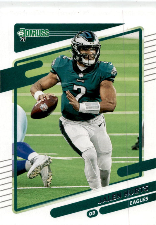 2021 Donruss #108 Jalen Hurts Philadelphia Eagles