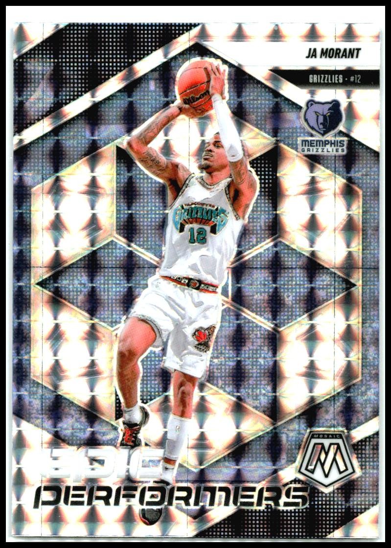 2024-25 Panini Mosaic Epic Performers Mosaic #5 Ja Morant Memphis Grizzlies