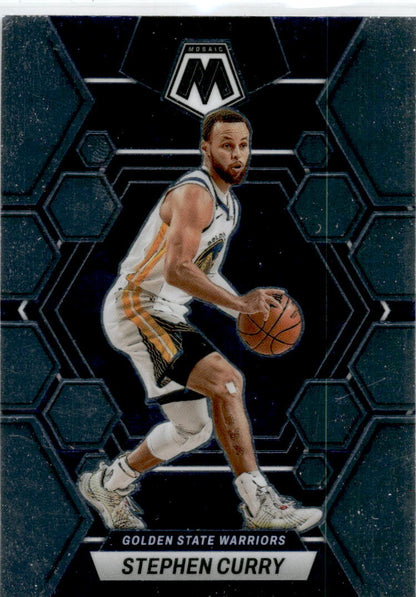 2022-23 Panini Mosaic #92 Stephen Curry Golden State Warriors