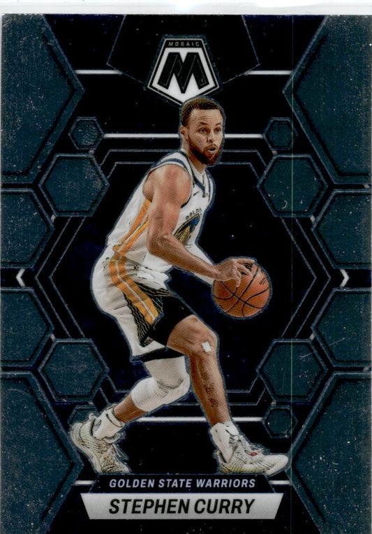 2022-23 Panini Mosaic #92 Stephen Curry Golden State Warriors