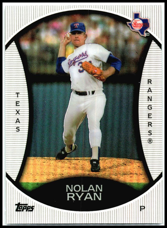 2010 Topps Legends Platinum Chrome #PC14 Nolan Ryan Texas Rangers