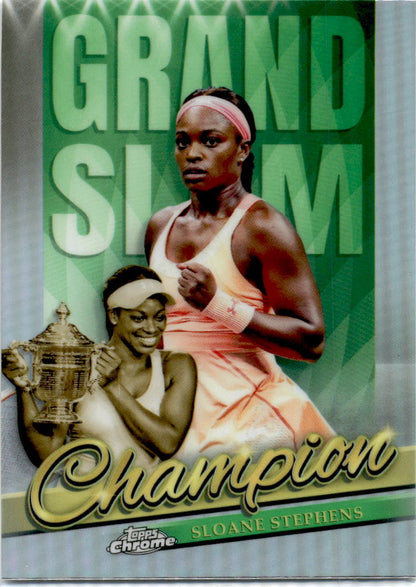 2024 Topps Chrome Tennis Grand Slam Champion #GSC-SS Sloane Stephens