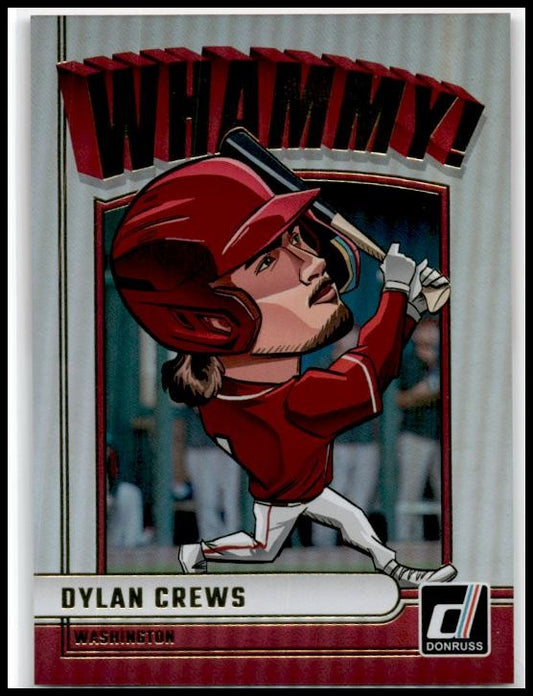 2024 Donruss Whammy! #5 Dylan Crews Washington Nationals