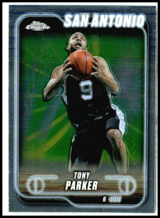 2024-25 Topps Chrome #138 Tony Parker Spurs