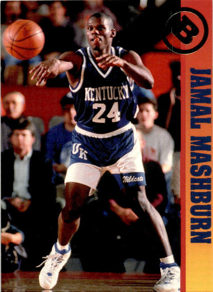 1993 Ballstreet News #NNO Jamal Mashburn Kentucky Wildcats