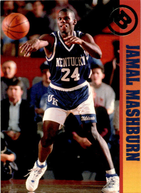 1993 Ballstreet News #NNO Jamal Mashburn Kentucky Wildcats