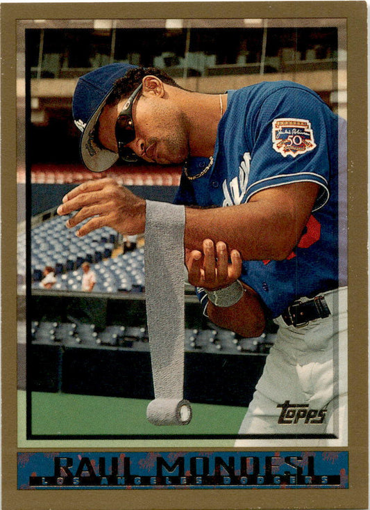1998 Topps #333 Raul Mondesi Los Angeles Dodgers
