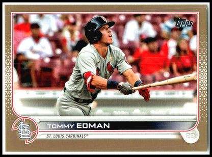 2022 Topps Gold #419 Tommy Edman #/2022 St. Louis Cardinals