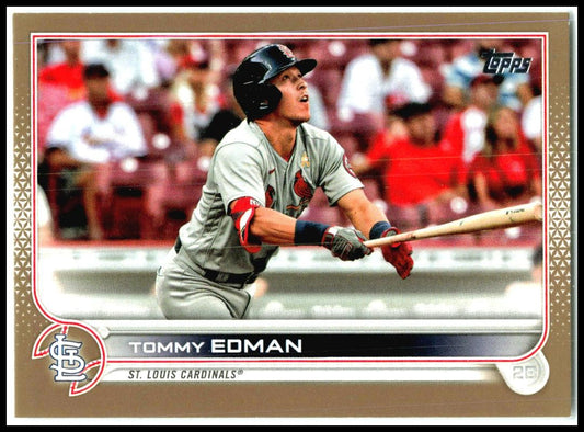 2022 Topps Gold #419 Tommy Edman #/2022 St. Louis Cardinals
