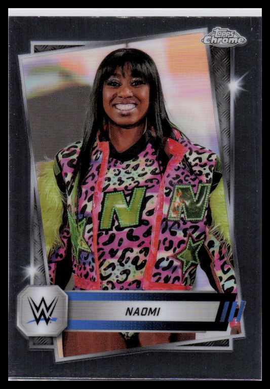 2024 Topps Chrome WWE #194 Naomi 