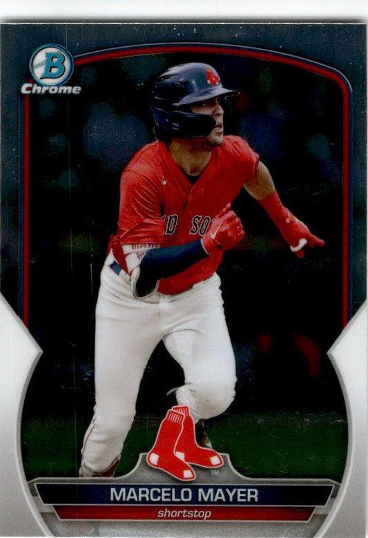 2023 Bowman #BP-107 Marcelo Mayer Boston Red Sox
