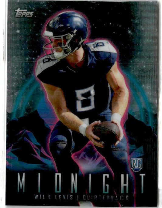 2023 Topps Composite Midnight #349 Will Levis Rookie Tennessee Titans