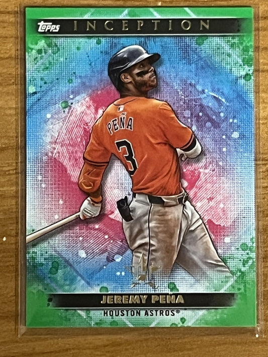 2024 topps inception #88 jeremy pena Astros