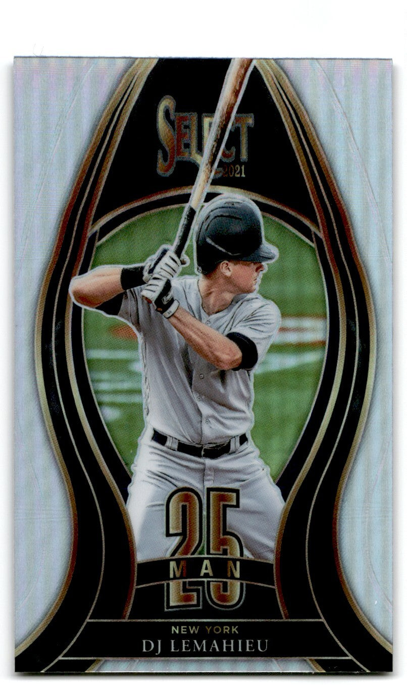 2021 Panini Select 25-Man DJ LeMahieu New York Yankees #25M-3