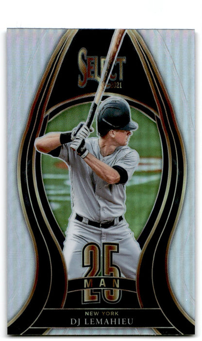 2021 Panini Select 25-Man DJ LeMahieu New York Yankees #25M-3