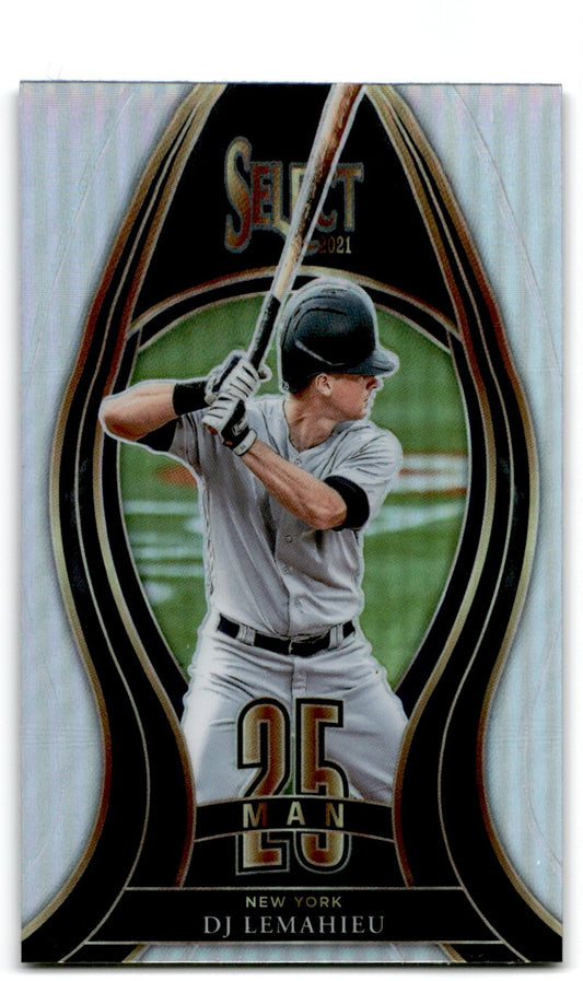 2021 Panini Select 25-Man DJ LeMahieu New York Yankees #25M-3