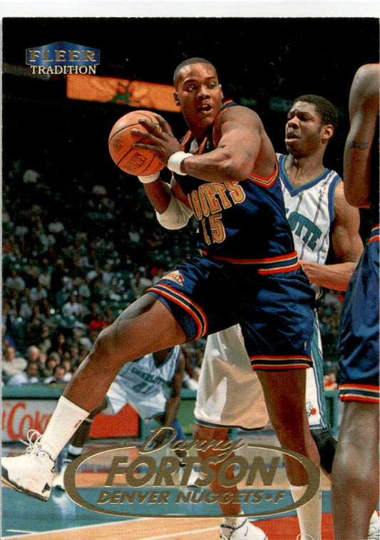 1998 Fleer Tradition #15 Danny Fortson Denver Nuggets