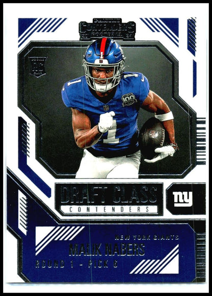 2024 Contenders #5 Malik Nabers Giants