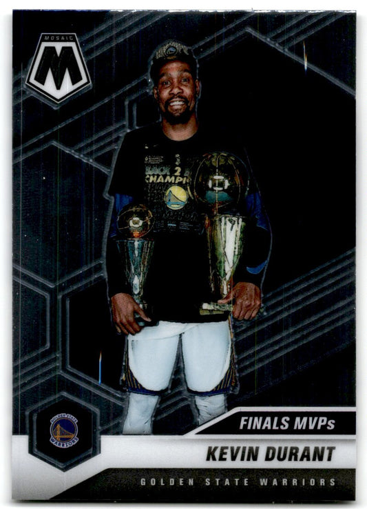 2020-21 Panini Mosiac Finals MVPs Kevin Durant Golden State Warriors #296