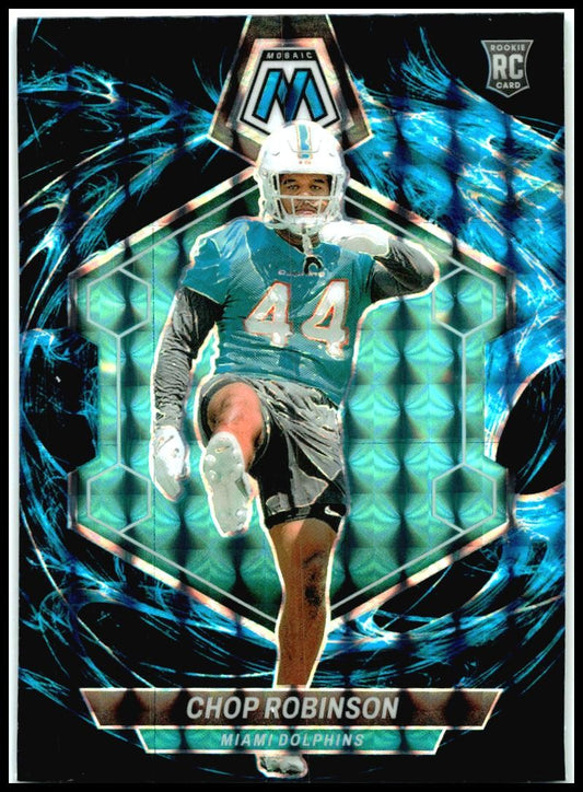 2024 Panini Mosaic Mosaic Genesis #321 Chop Robinson Miami Dolphins