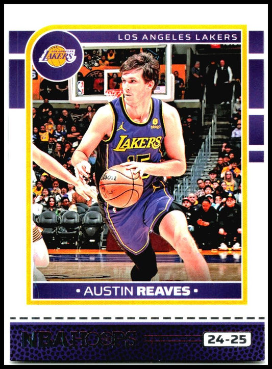 2024-25 Hoops #138 Austin Reaves Los Angeles Lakers