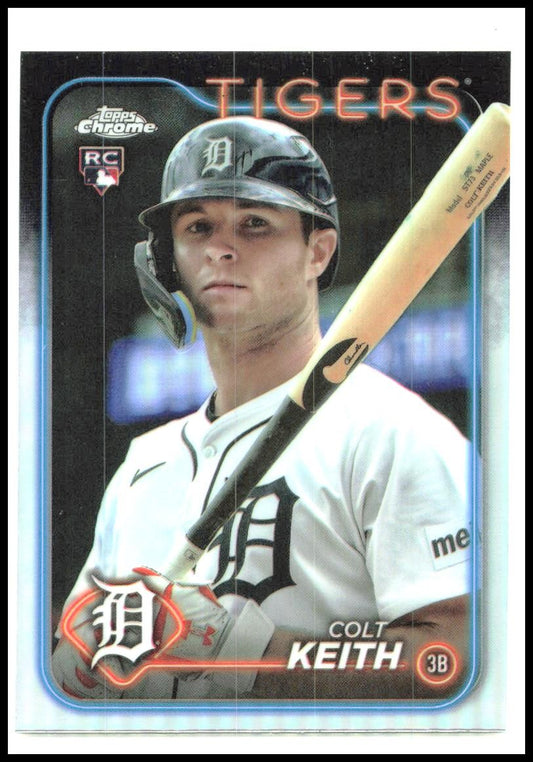 2024 Topps Chrome Update #USC8b Colt Keith Detroit Tigers