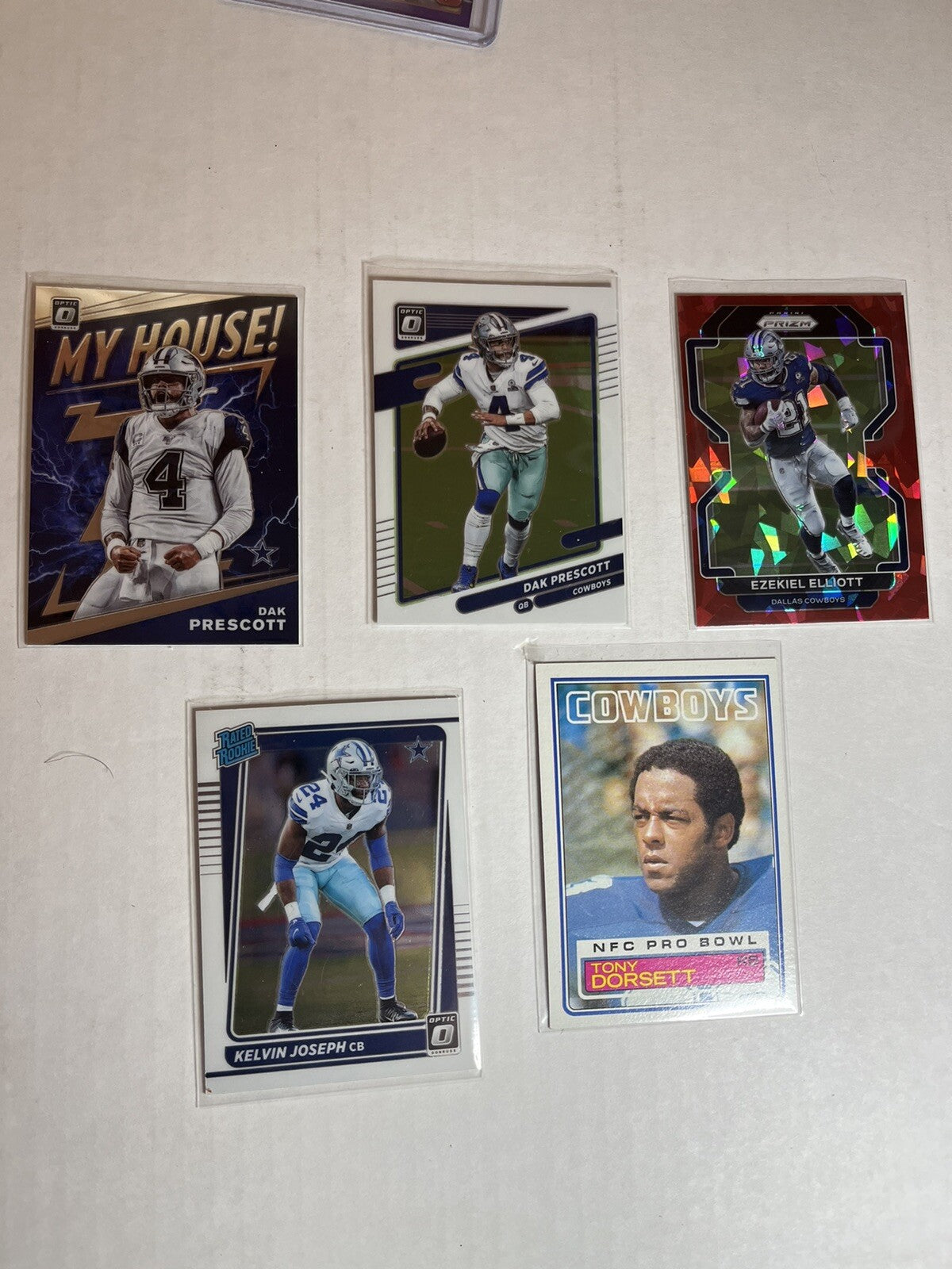 5 CARD ASSORTED Dallas COWBOYS !    CHECK IT OUT !