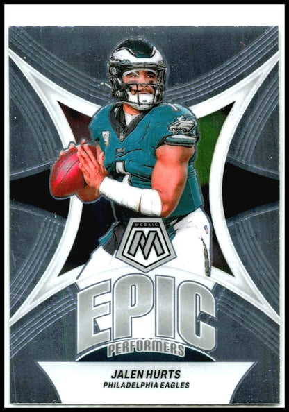 2024 Panini Mosaic Epic Performers #EP-JH Jalen Hurts Philadelphia Eagles