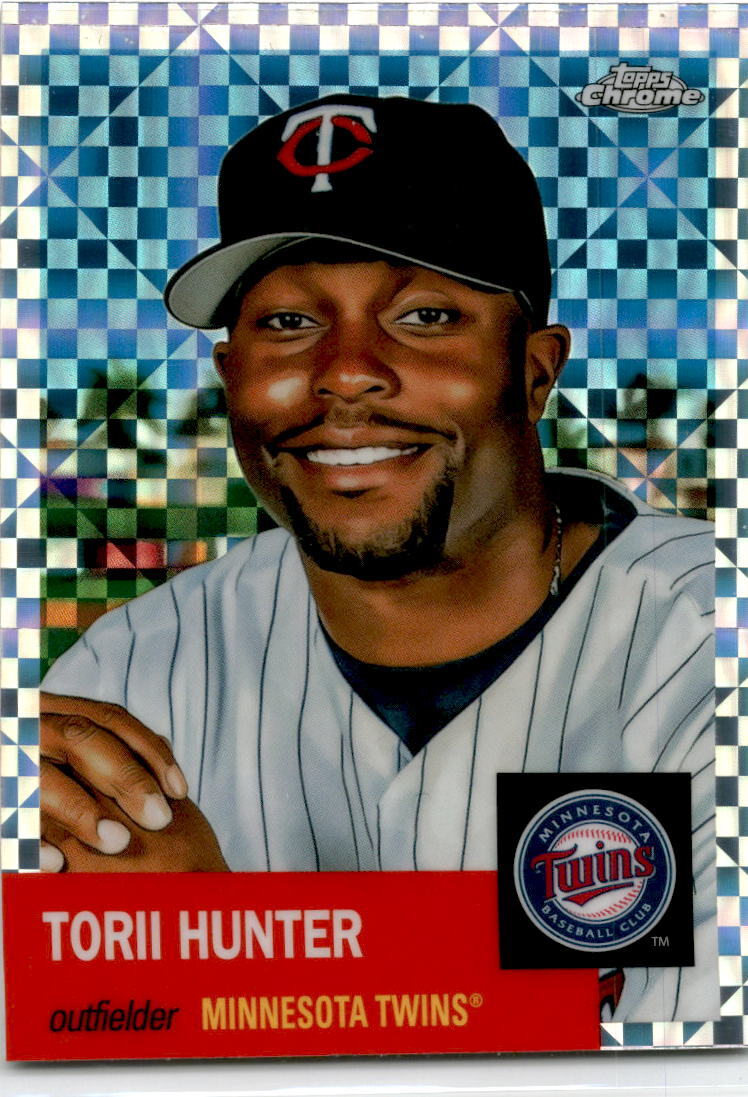 2022 Topps Chrome Platinum Anniversary X-Factor #46 Torii Hunter Twins