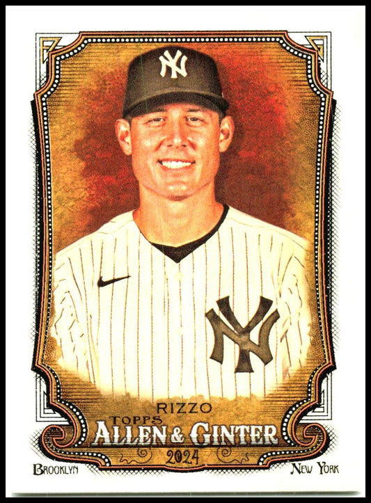 2024 Topps Allen & Ginter #138 Anthony Rizzo New York Yankees