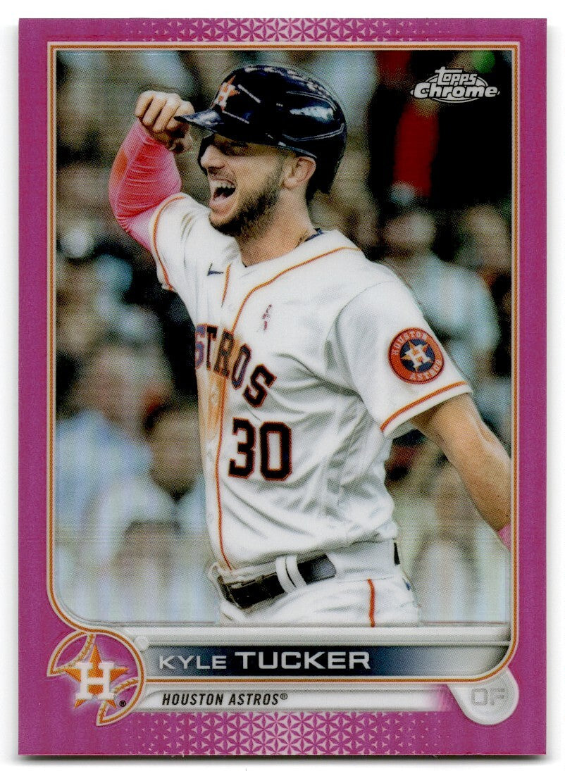 2022 Topps Chrome Pink Kyle Tucker Houston Astros #45