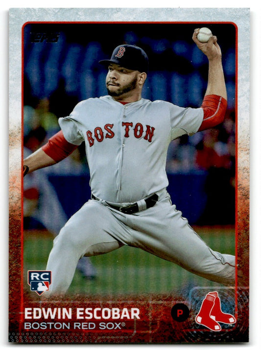 2015 Topps Edwin Escobar Rookie Boston Red Sox #77