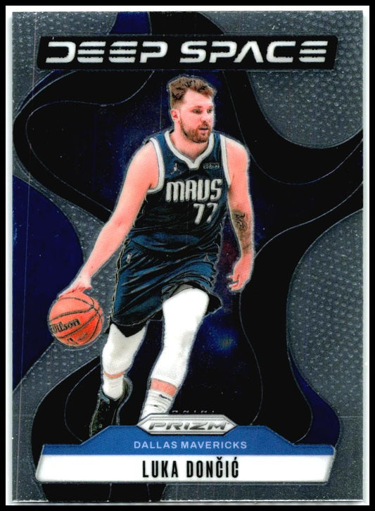 2024-25 Panini Prizm Deep Space #4 Luka Doncic Dallas Mavericks