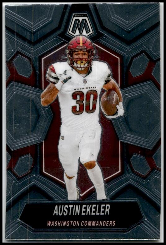 2024 Panini Mosaic #218 Austin Ekeler Washington Commanders