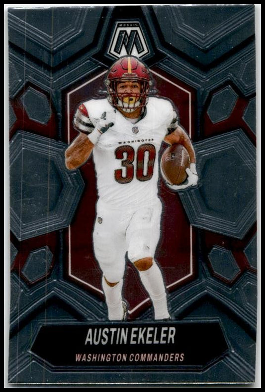 2024 Panini Mosaic #218 Austin Ekeler Washington Commanders
