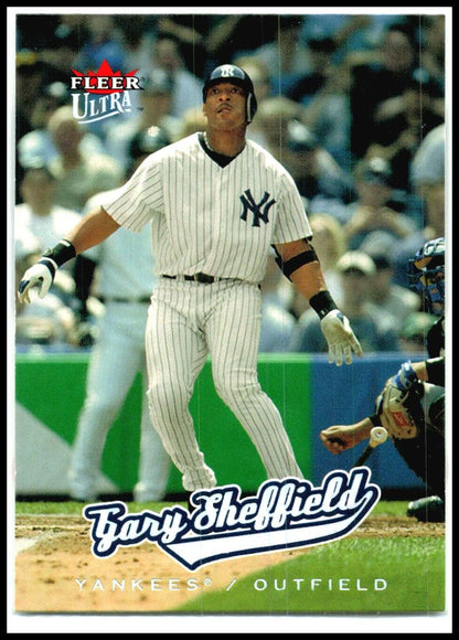 2005 Ultra #42 Gary Sheffield New York Yankees