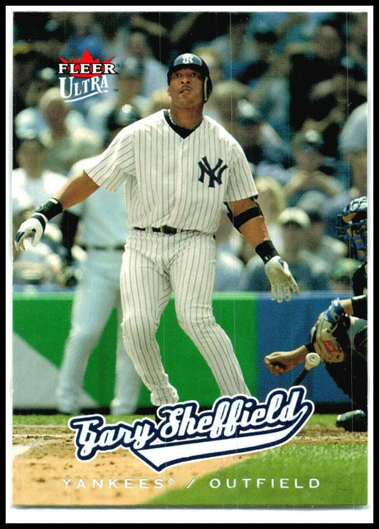 2005 Ultra #42 Gary Sheffield New York Yankees