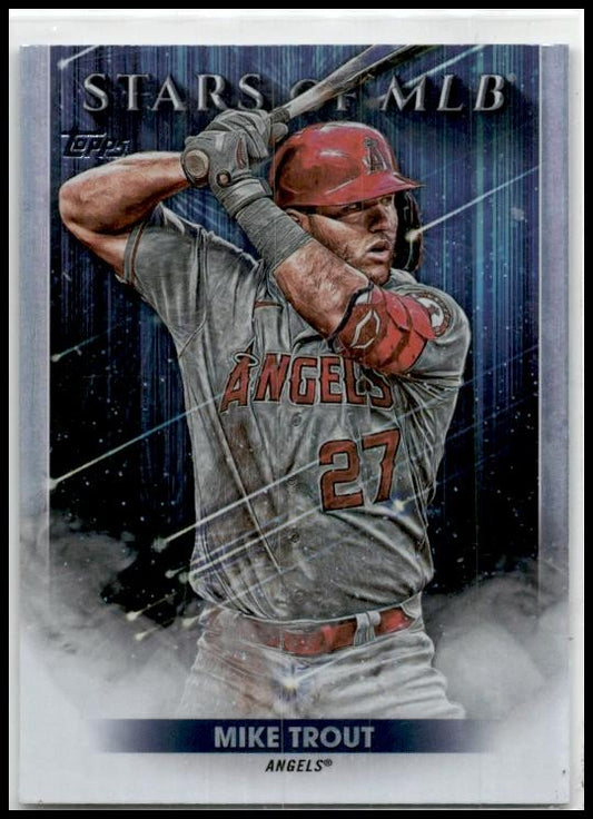 2022 Topps Stars of MLB #SMLB-1 Mike Trout Los Angeles Angels
