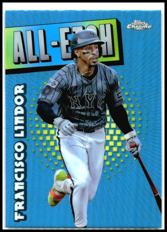 2025 Topps Chrome All=-Etch #CAE-10 Franciso Lindor