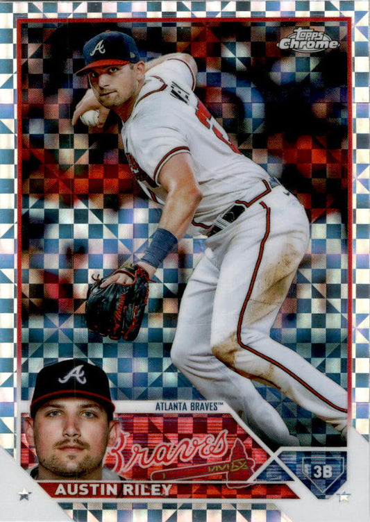 2023 Topps X-Fractor #660 Austin Riley Atlanta Braves