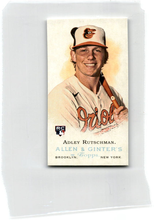 2023 Topps Allen & Ginter Mini #RDV-1 Adley Rutschman Baltimore Orioles