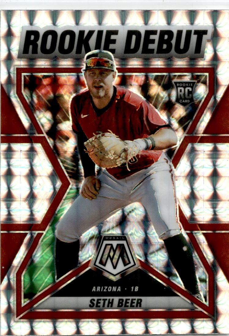 2022 Panini Mosaic Rookie Debut Mosaic #RD-19 Seth Beer Diamondbacks
