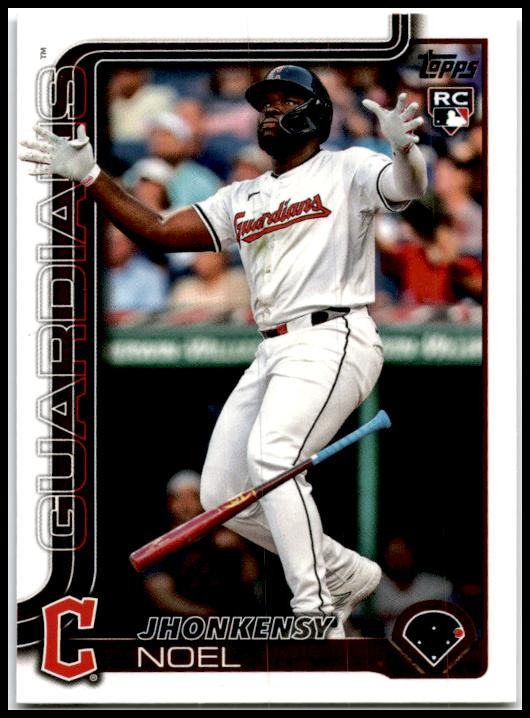 2025 Topps #24 Jhonkensy Noel Rookie Cleveland Guardians