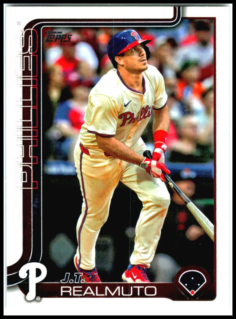 2025 Topps #625 J.T. Realmuto Philadelphia Phillies